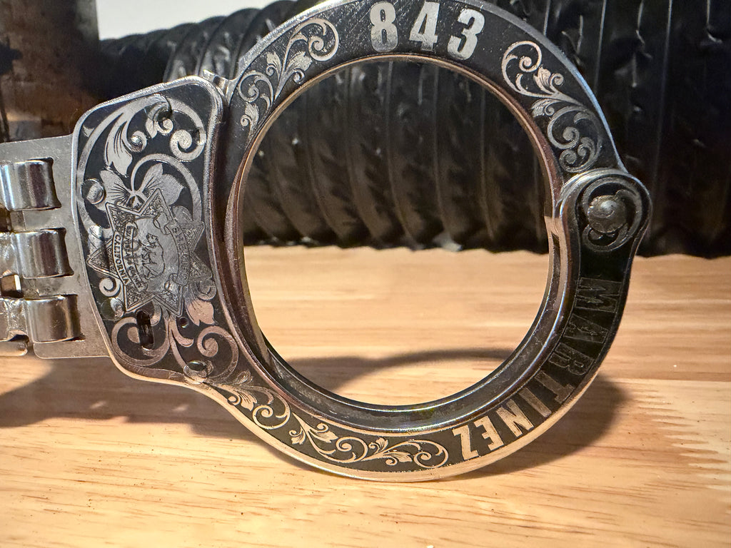 Custom Engraved Handcuffs