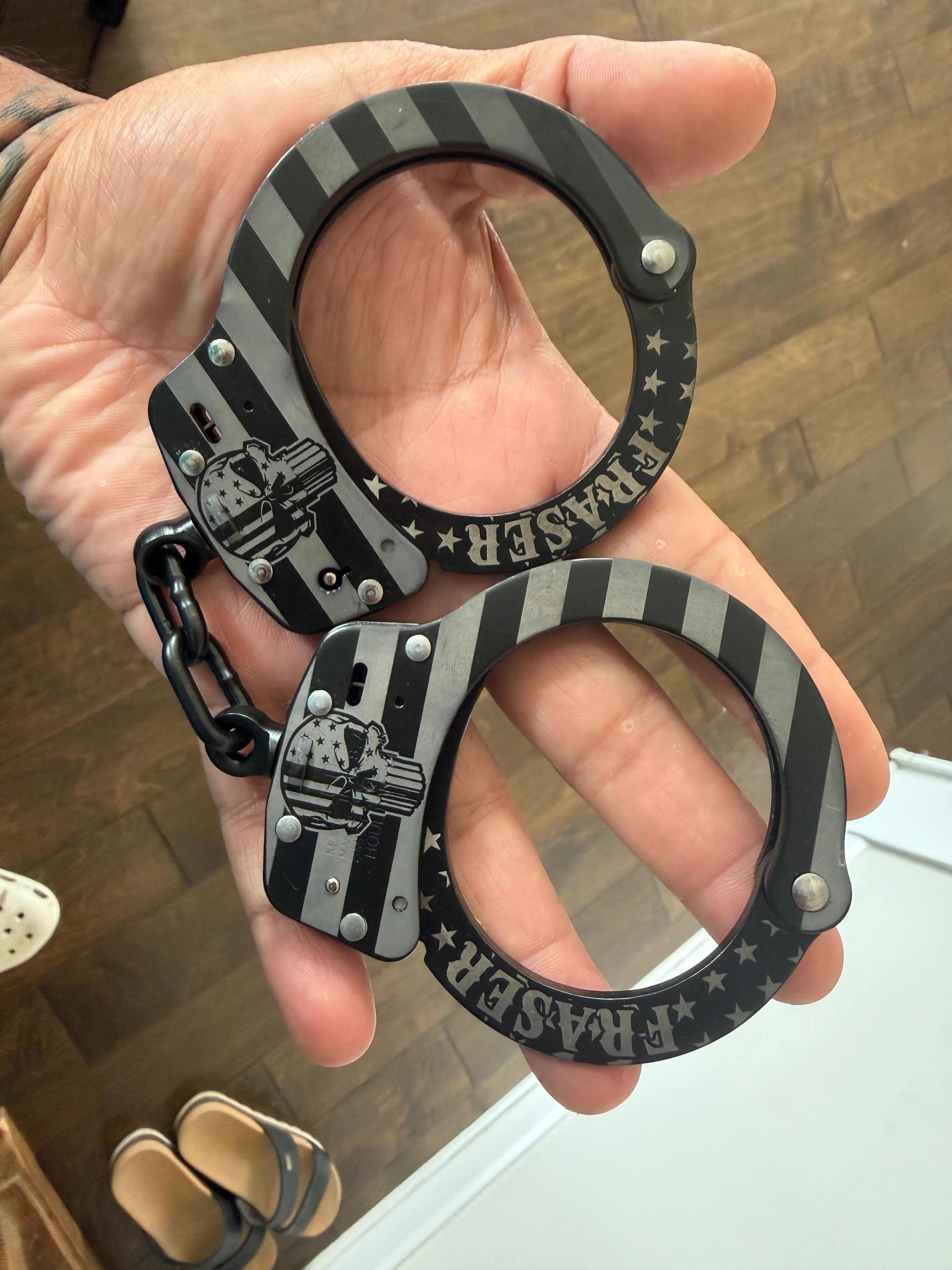 Custom Engraved Handcuffs