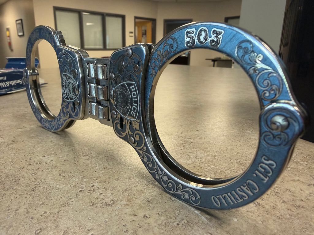Custom Engraved Handcuffs