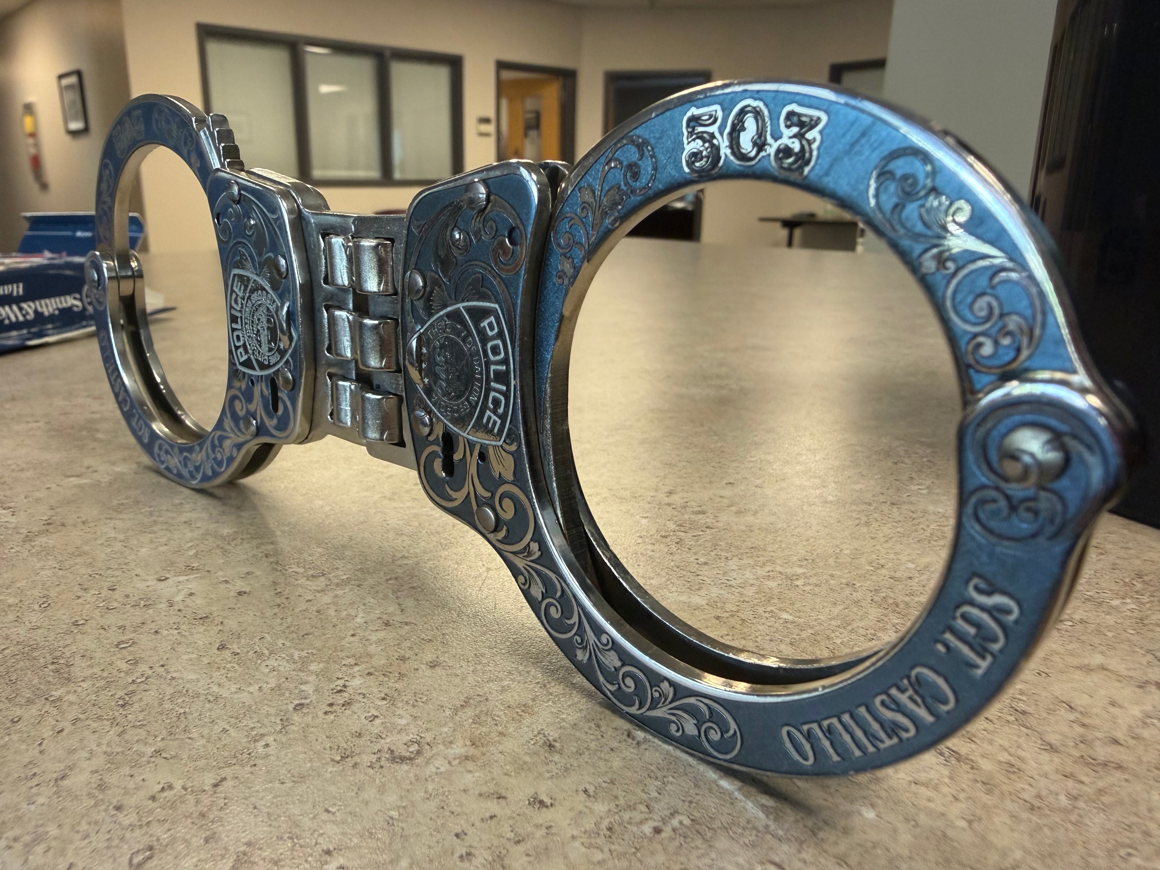 Custom Engraved Handcuffs
