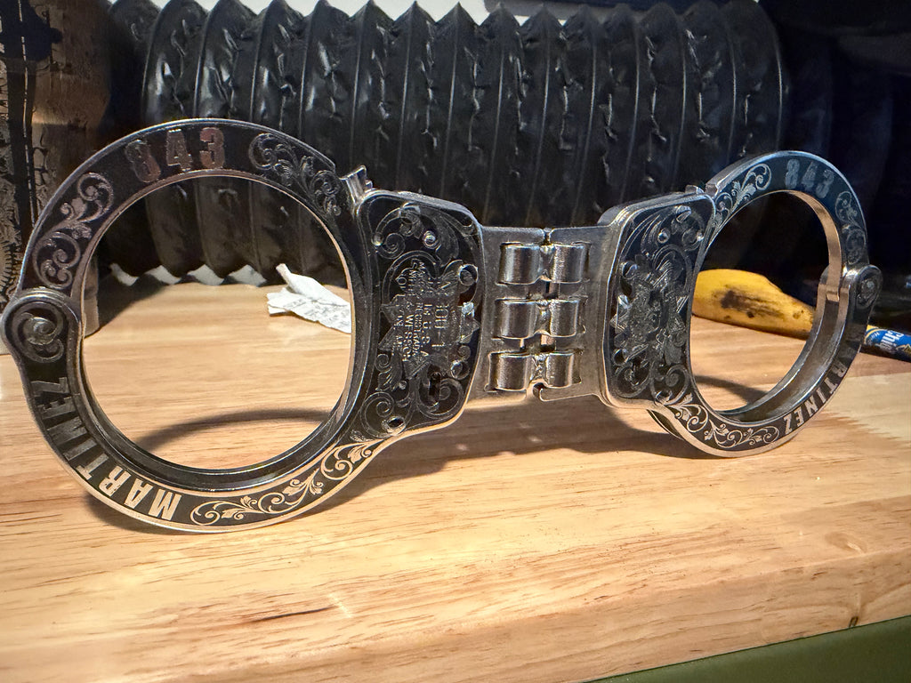 Custom Engraved Handcuffs