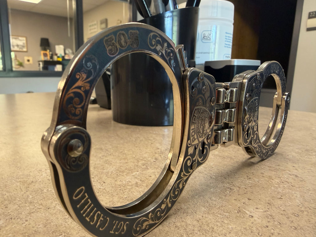 Custom Engraved Handcuffs